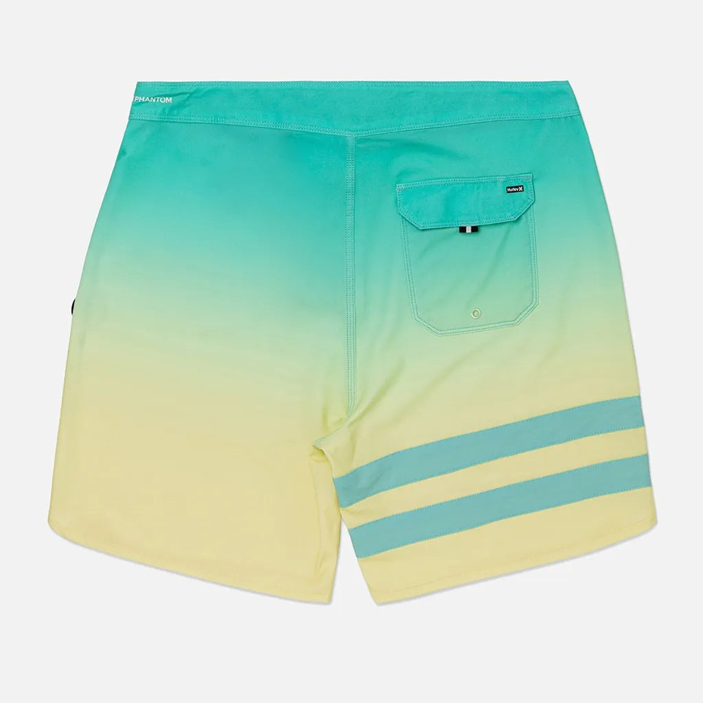 HURLEY｜男 PHANTOM-ECO BLOCK PARTY 18" 衝浪褲 - 湖水綠